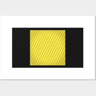 Yellow Stripes Posters and Art